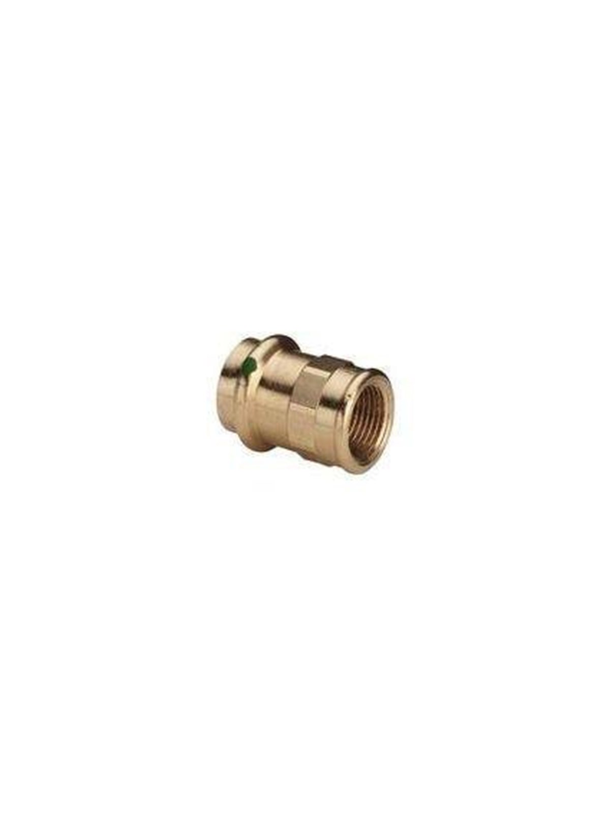 Viega Sanpress transition 15 x 1/2" socket/socket gunmetal
