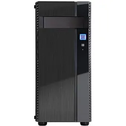 Silverstone SST-PS14B-E - Precision Towerr ATX Computergehäuse, Seitenteil aus gehärtendem Rauchglas (ATX), PC Gehäuse, Schwarz