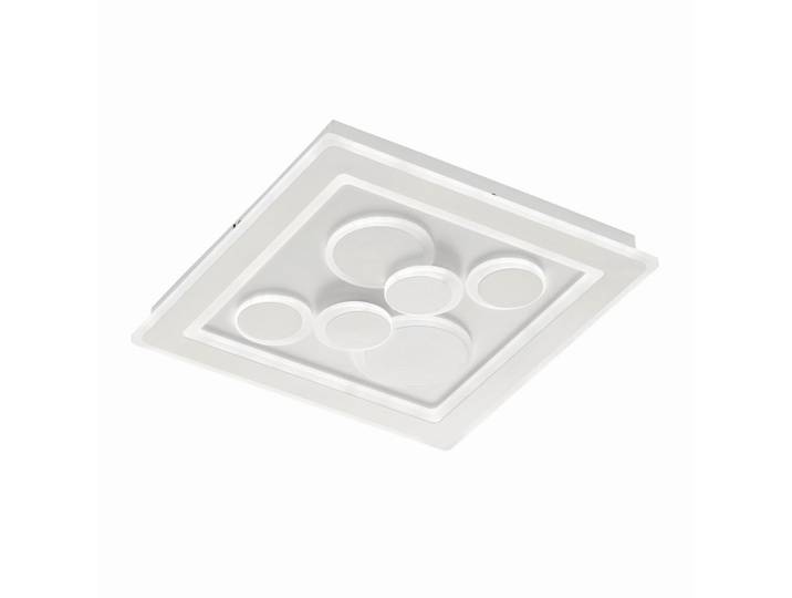 Fischer & Honsel Led-Deckenleuchte, Weiss, Kunststoff, 50.1x5.3x50.1 cm, getrennt schaltbar, Farbtemperaturwechsler, Lampen & Leuchten, Innenbeleuchtung, Deckenlampe, Deckenlampen