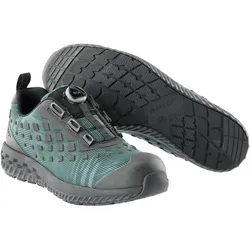 Halbschuhe S1PL "F0650-704" waldgrün - 38 - grün
