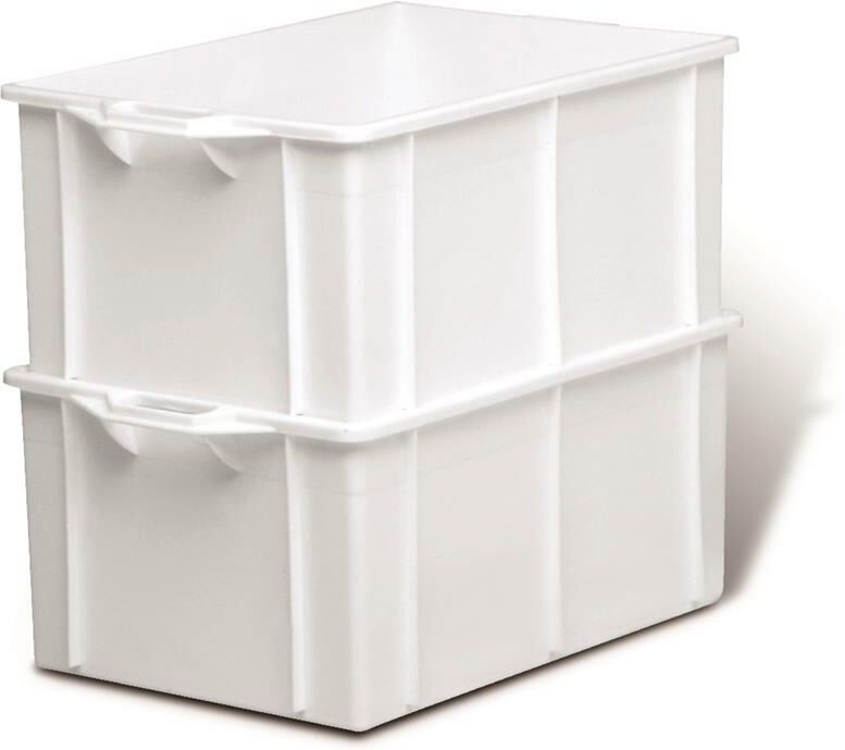 Giganplast Contenitore Diamant 45 x 35 cm Bianco
