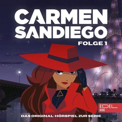 Folge 1: Die Entstehung von Carmen Sandiego - Teil 1-3 (Das Original-Hörspiel zur Serie) - Angela Strunck,Marina Lemme, Audio, 4029759186755
