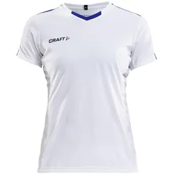 Craft, Damen, Sportshirt, Progress Jersey Contrast W (XL), Weiss, Schwarz