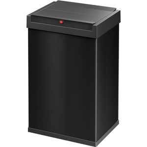 Hailo Mülleimer Big-Box Swing L, schwarz, aus Metall, 35 Liter