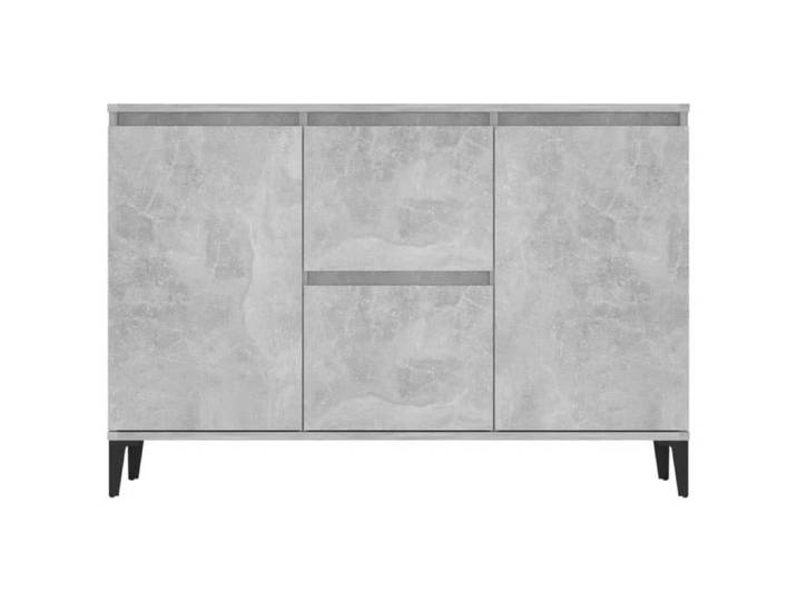 Buffet Gris béton - KIMISS - Buffet bas - Gris - Métal - Industriel