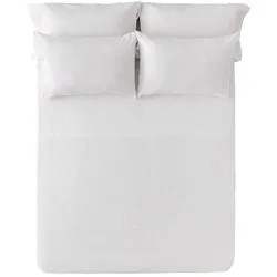 Sanelitex - 100% Baumwoll-Bettlaken | Sanforisiertes Gewebe | Bett 180 cm - 260 x 290 cm