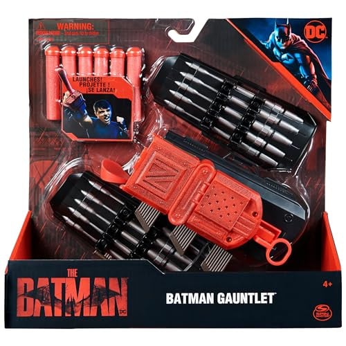Spin Master DC Comics Batman Gauntlet met launcher interactief speelset voor kinderen