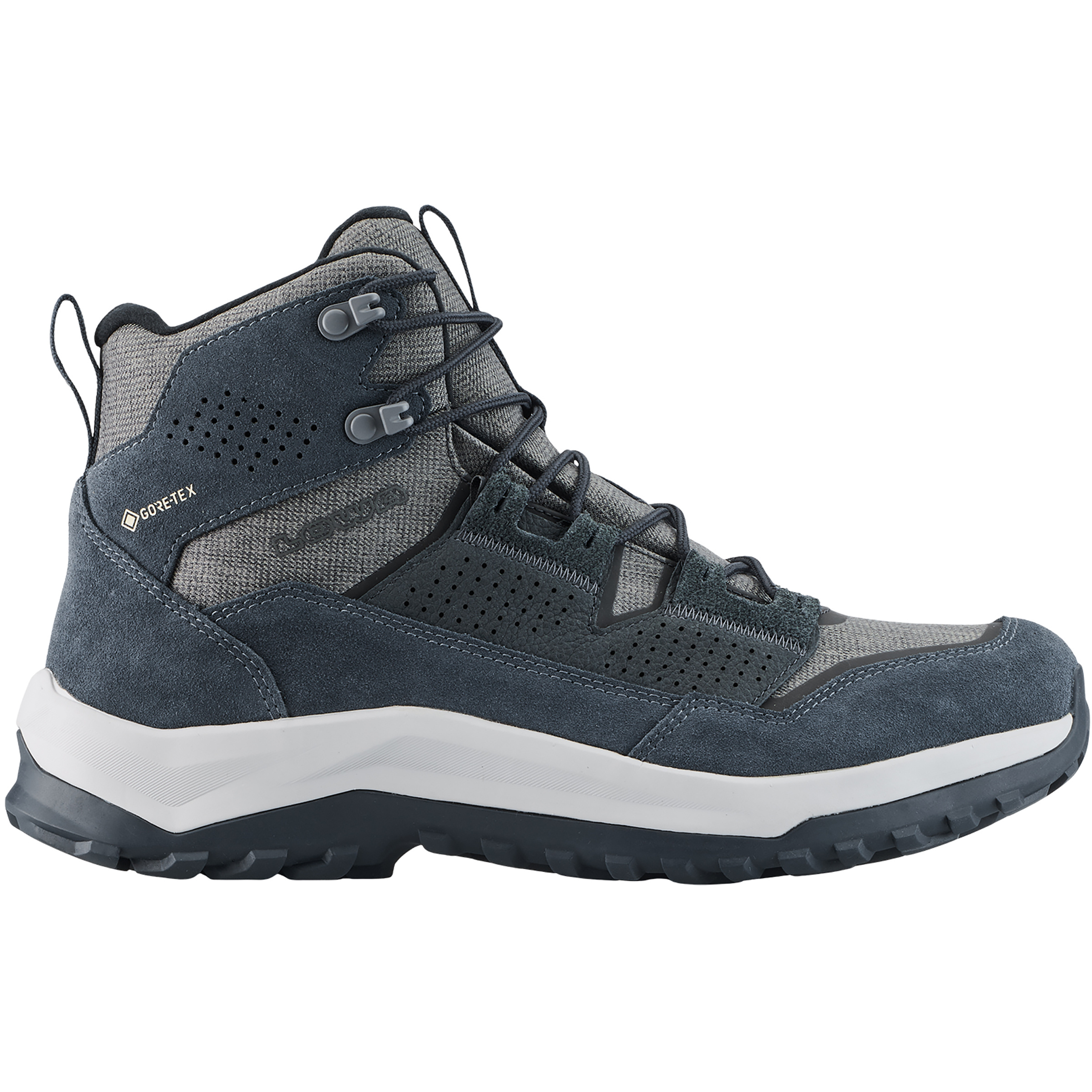 Lowa Kaloya Winter GTX Mid Herren Winterschuhe & Winterstiefel schwarz Größe 45 Lifestyle Wasserdicht