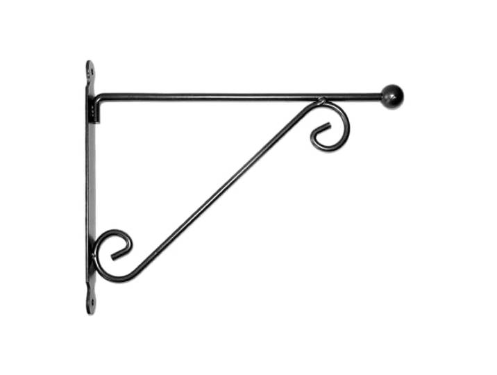 Esschert Design Hangende mand haak bal, groot, zwart