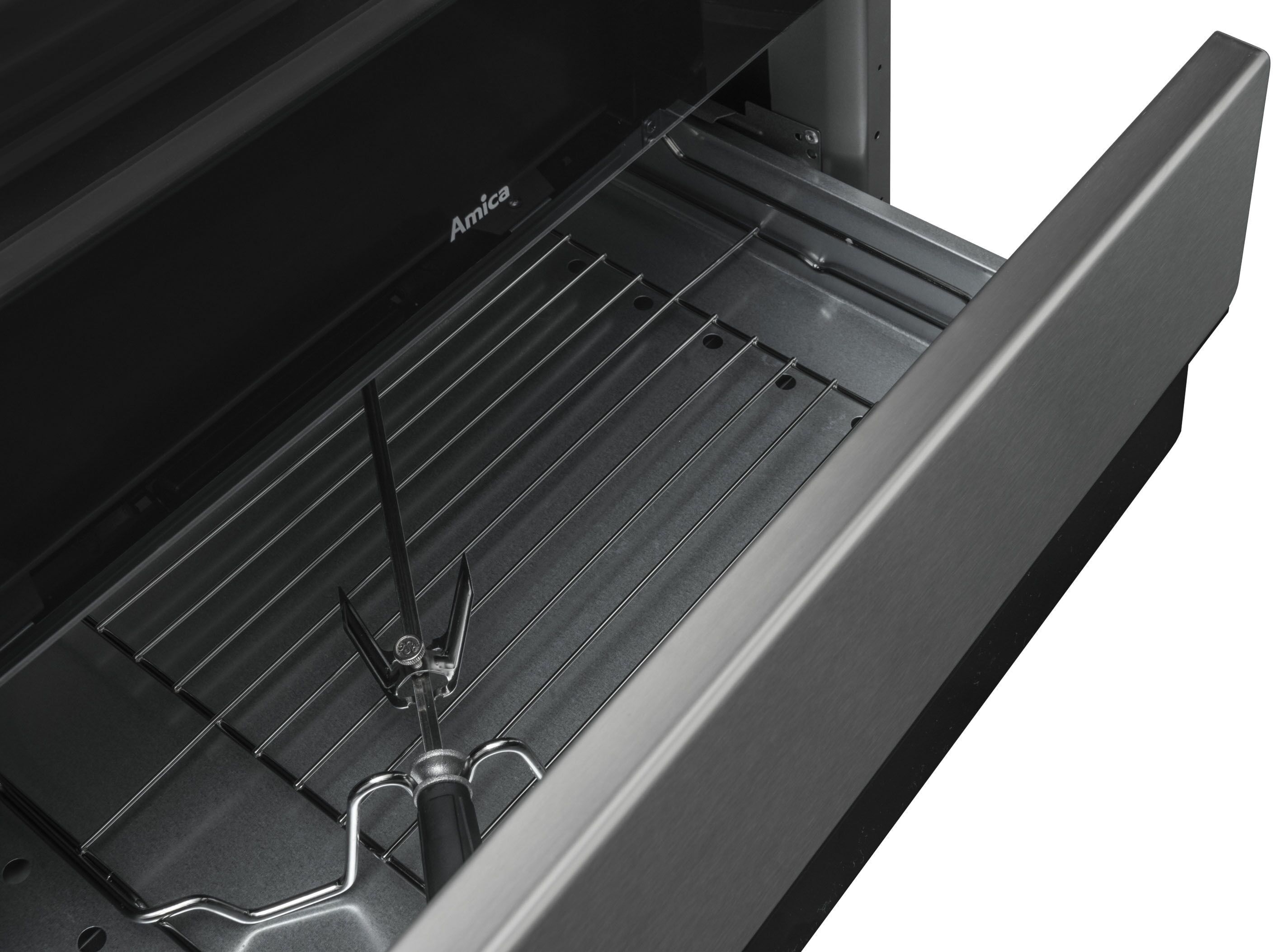 AMICA Induktions-Standherd "SHI 905 150", Energieeffizienz: A (A+++-D), weiß, Herdsets, Komfortables Kochen und Backen mit moderner und einfacher Handhabung