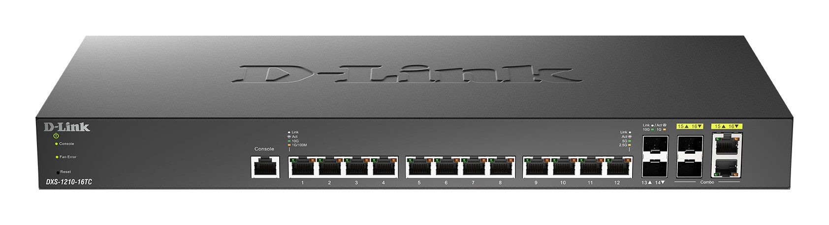 D-Link DXS-1210-16TC/E 10G Multi-Gigabit Smart Managed Switch