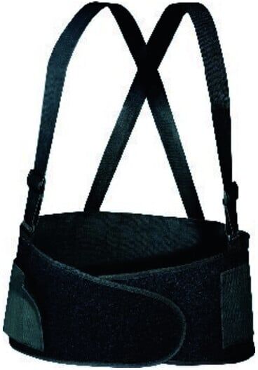 Kneetek Ceintures de soutien dorsal, Noir, Type: M (BR 108 M)