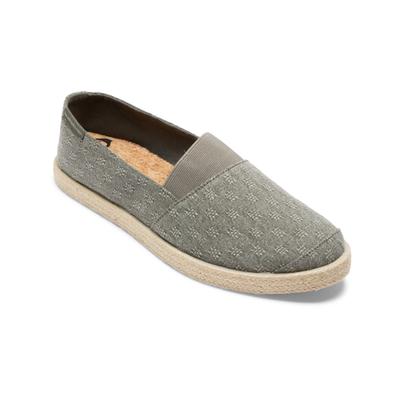 Sneaker QUIKSILVER "Espadrilled", Herren, Gr. 13(46), grün (grün, grün, grün), Obermaterial: Textil / Futter: Textil / Außensohle: Gummi., Schuhe Sneaker