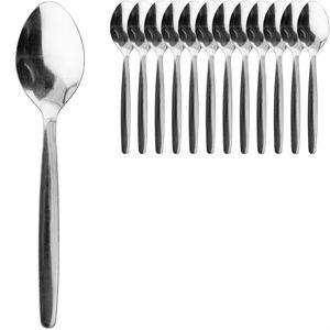 Böttcher-AG Kaffeelöffel 15 cm, Edelstahl 18/0, silber poliert, 12 Stück