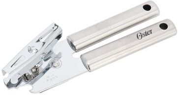 Oster Baldwyn 7.5 Inch Stainless Steel Can Opener in Silver