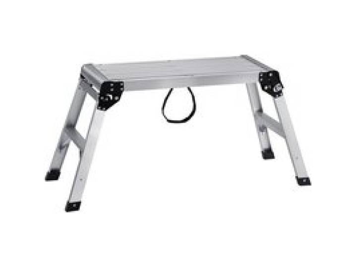 VEVOR Plateforme de Travail 150 kg Établi Pliant 76x30x50,8 cm Marchepied en Aluminium Pieds Antidérapants Table de Travail Bricolage de Cloisons Sèches pour Lavage de Véhicules Peinture Décoration