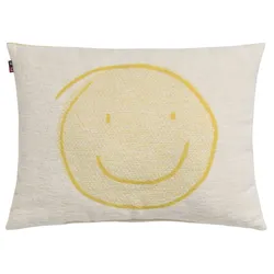 David Fussenegger Kissen gefüllt Juwel 'Happy Faces' 30 x 40 cm Gelb