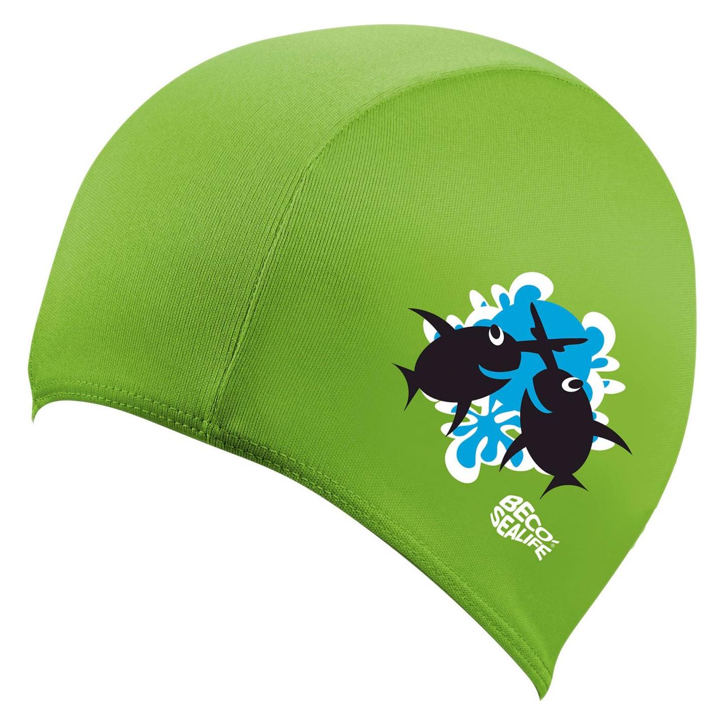 Beco Beermann GmbH & Co. KG Kinder Sealife Textilhauben Kappe, grün, One Size (0/007703/8)