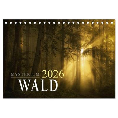 Mysterium Wald (Tischkalender 2026 DIN A5 quer), CALVENDO Monatskalender
