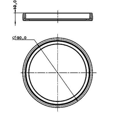HELLA Dichtung 9GD 980 696-001 76752548