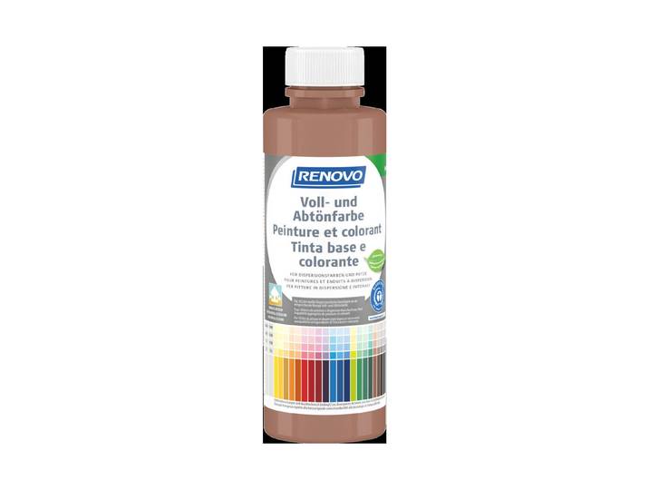 Renovo Voll- und Abtönfarbe 0.5 l Moccabraun Stumpfmatt