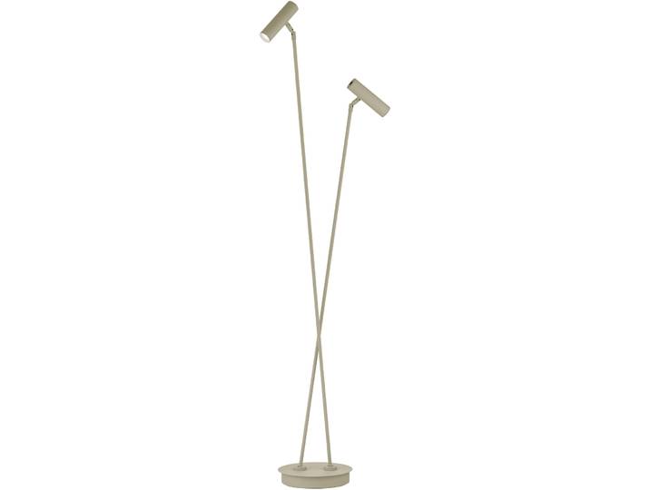Stehlampe Tom Pro Sand Metall 1560 lm H 137 cm - LED - Lichtfarbe: Extra warmweiss - Helles Neutralweiss - LED Energiesparlampen