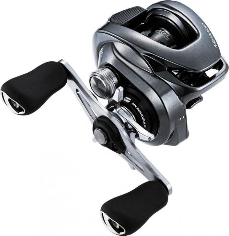 Shimano Fishing Reels Metanium Mgl Hg Baitcasting-rolle Silber Ratio: 7.1:1 Silber Ratio: 7.1:1