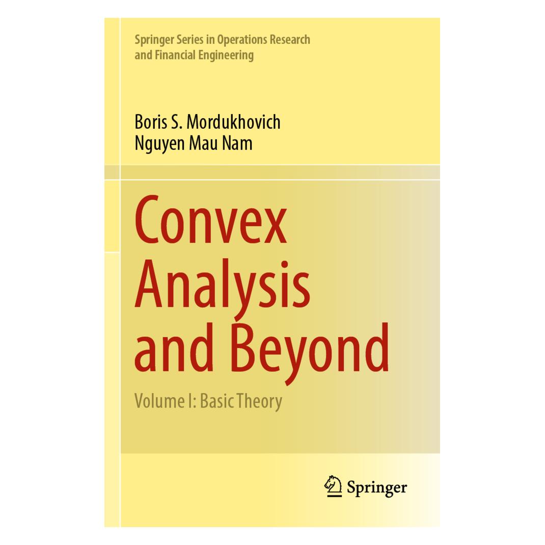 Springer Convex Analysis and Beyond (Englisch, Softcover, Boris S. Mordukhovich, Nguyen Mau Nam) (56946924)