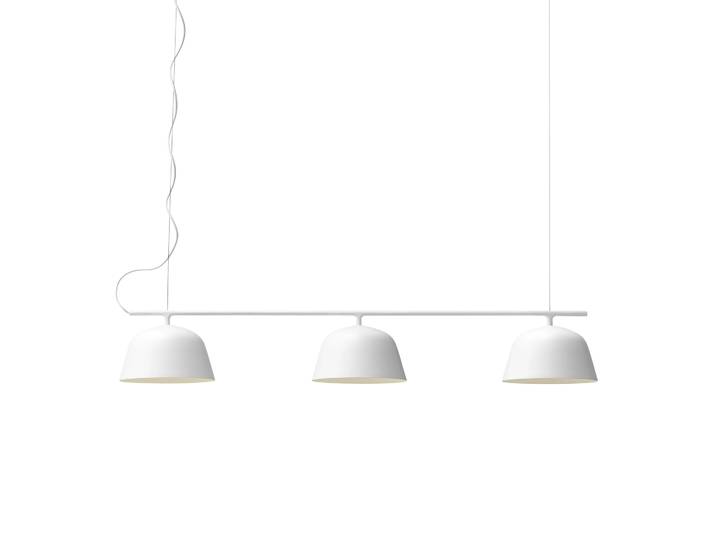 Muuto Lampe à suspension Ambit Rail blanc