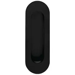 Intersteel Schiebetürmuschel 4476 VA schwarz ov.bl.L.120mm B.40mm