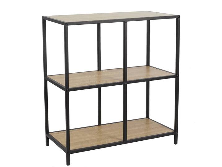 Etagère 4 cases style industriel STOCKIES - Blancheporte