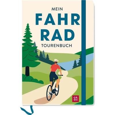Mein Fahrradtouren-Buch (modern), Notizbuch von , Groh