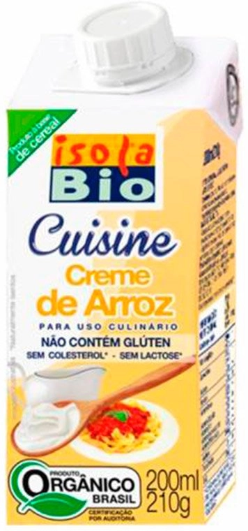 IsolaBio Organic Rice Cooking Cream 200 ml
