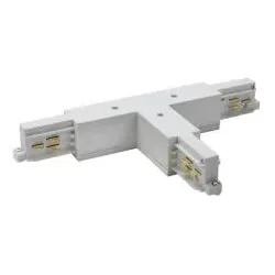 Brumberg 87129680 T-Verbinder zu ONETRACK, Schutzleiter links, silber