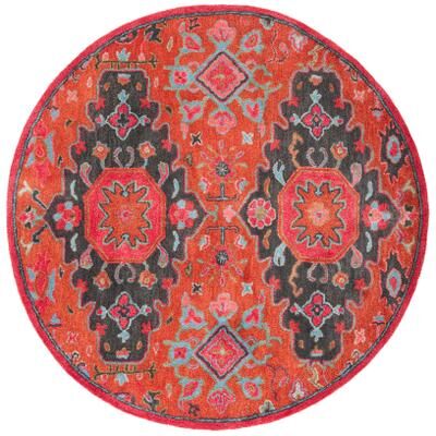 SAFAVIEH Handmade Heritage Leia Traditional Oriental Wool Rug