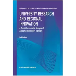 University Research and Regional Innovation, Fachbücher von Attila Varga