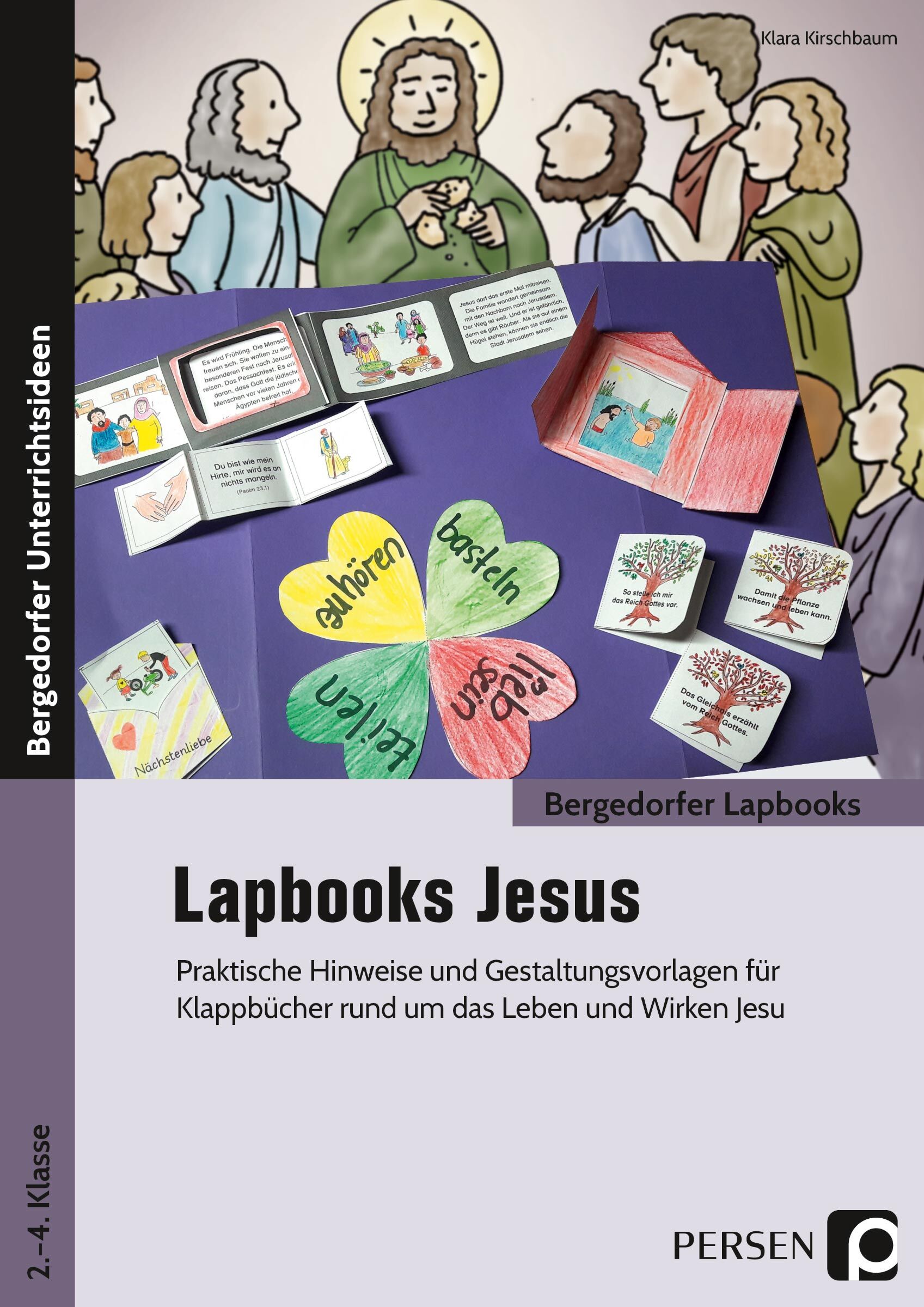 Persen Verlag Lapbooks: Jesus - 2.-4. Klasse
