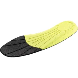 Steitz Secura Einlegesohlen grau/gelb Ortho-Soft ESD LOW, Sohlen, Mehrfarbig