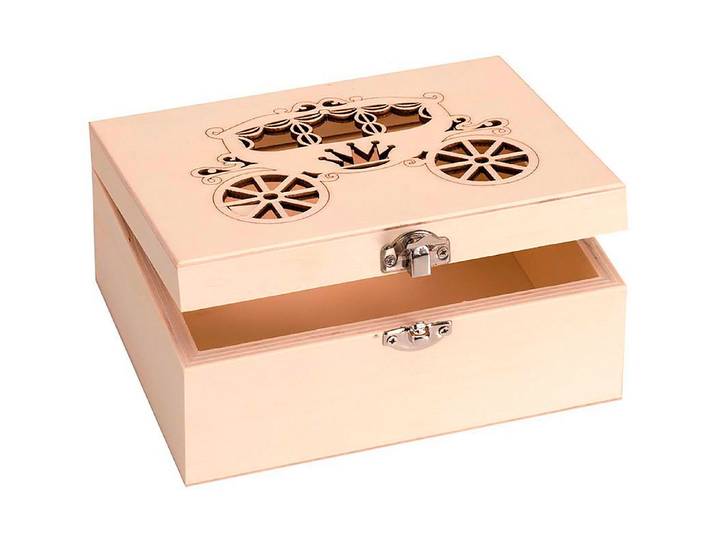 Glorex Box Rechteckig Pappel 17 × 12 × 8 cm