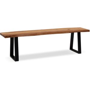 Wohnling Sitzbank WL7.291, bis 320 kg, aus Holz, hellbraun, 160 x 40 cm