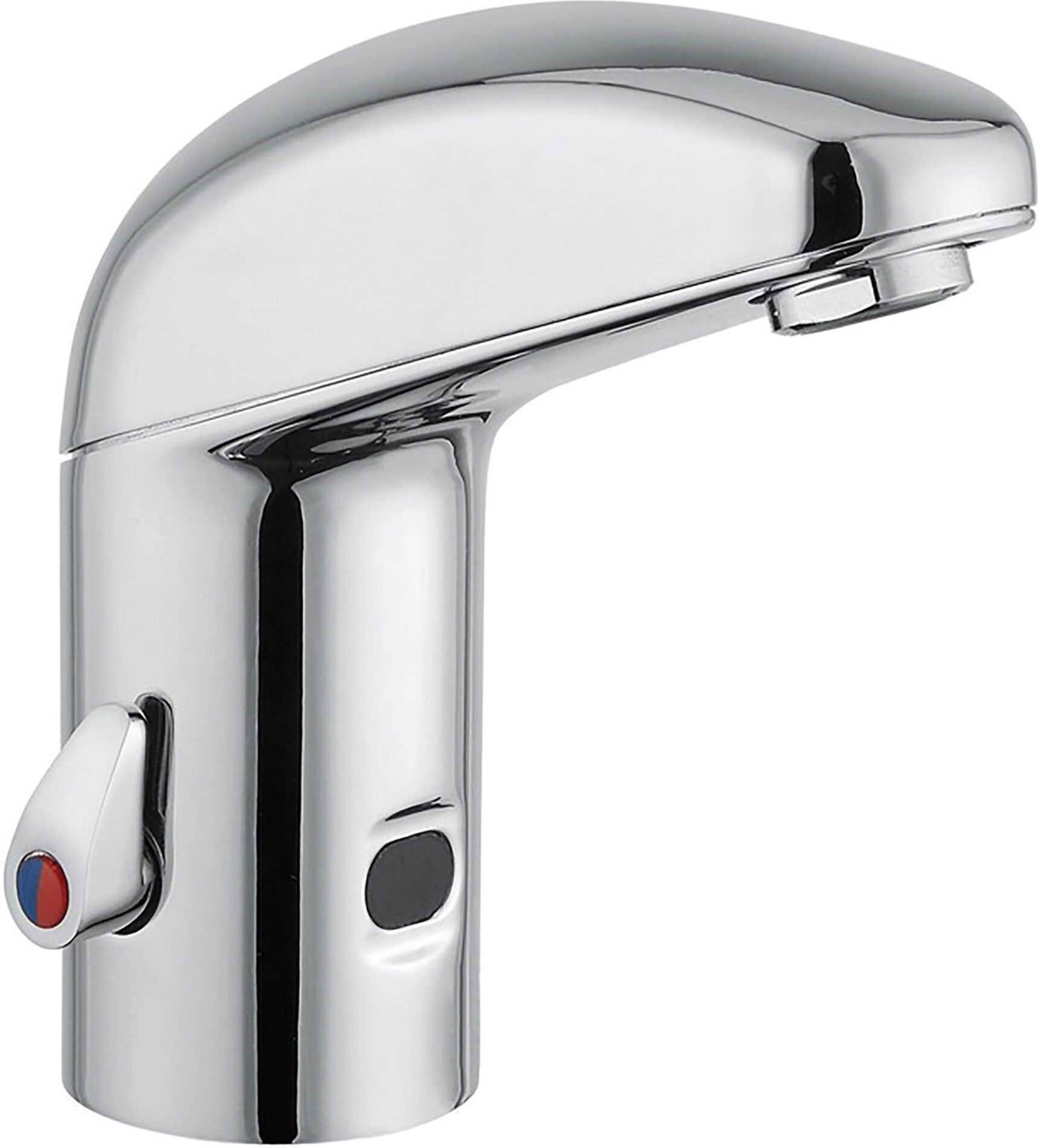 Idral MISCELATORE ELETTRONICO  LAVABO ONE CROMO A FOTOCELLULA CON ALIMENTAZIONE A BATTERIA 6V