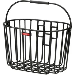 KLICKfix Korb Alumino vorn schwarz