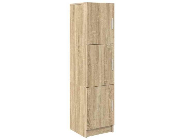 Décoratif - Meuble de salon - Haut Armoire - Vidaxl - multi-rangement - Buffet haut Chêne Sonoma 31.5x32x122.5 cm 801219