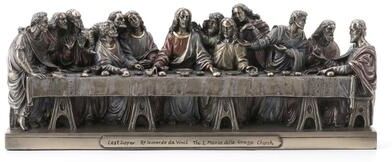 Veronese Design 14.17 in L The Last Supper (Medium) Figurine Poly Resin