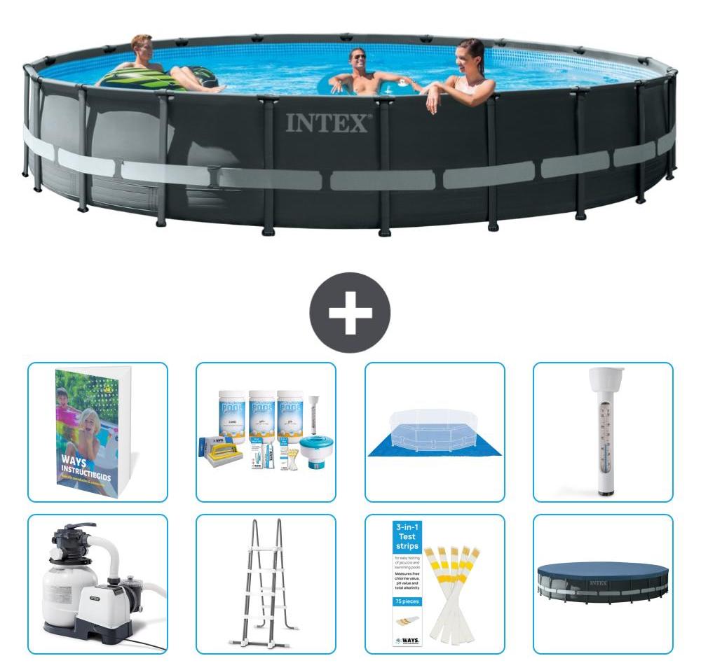 Ultra XTR Pool Rund - 610x122 cm - 7-teilig S574