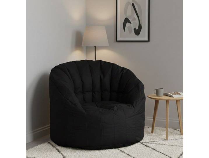 Fauteuil Allos Talamo Italia en Tissu Noir