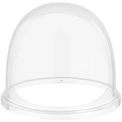 VEVOR Zuckerwattemaschinen-Abdeckung, transparente Acrylkuppel, Blasenabdeckung kompatibel mit 15 Zoll Zuckerwattemaschinen-Schüssel für Partys Geschäfte Bodenrillen-Design