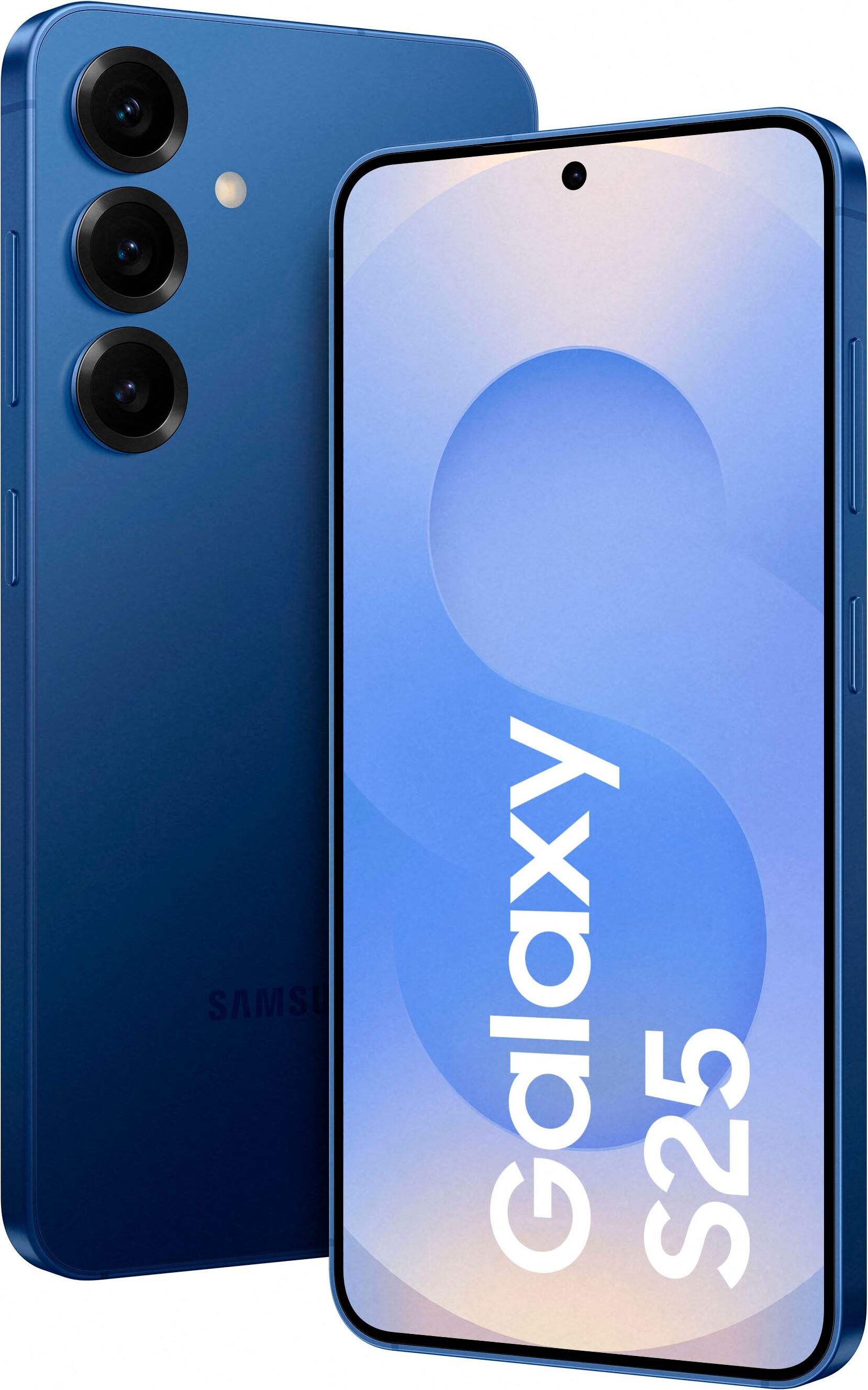 Samsung Smartphone "Galaxy S25", Energieeffizienz: B, blau (navy), 256 GB, Mobiltelefone, Smartphone navy 256 GB