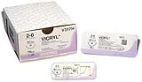 Ethicon Nahtmaterial Vicryl,violett geflochten, 3-0, mit Nadel SH-plus 70 cm Fadenlänge (3 Dtz.) resorbierbar J316H