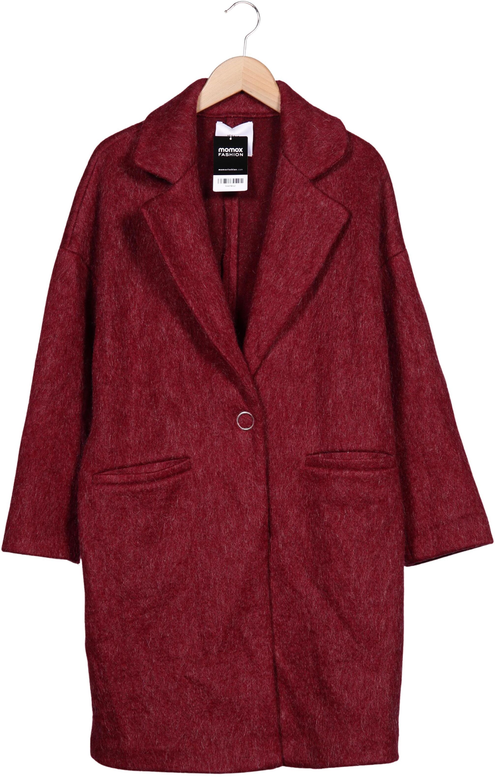Mango Damen Mantel, Rot, Gr. M, kein / Etikett - Second Hand